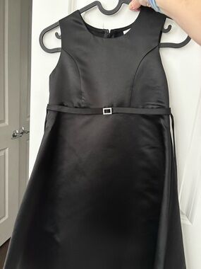 Never worn, NWOT - girl’s fancy black dress, size 7